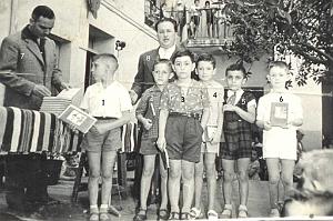 ECOLE PAIXHANS GARCONS 1954 DISTRIBUTION DES PRIX